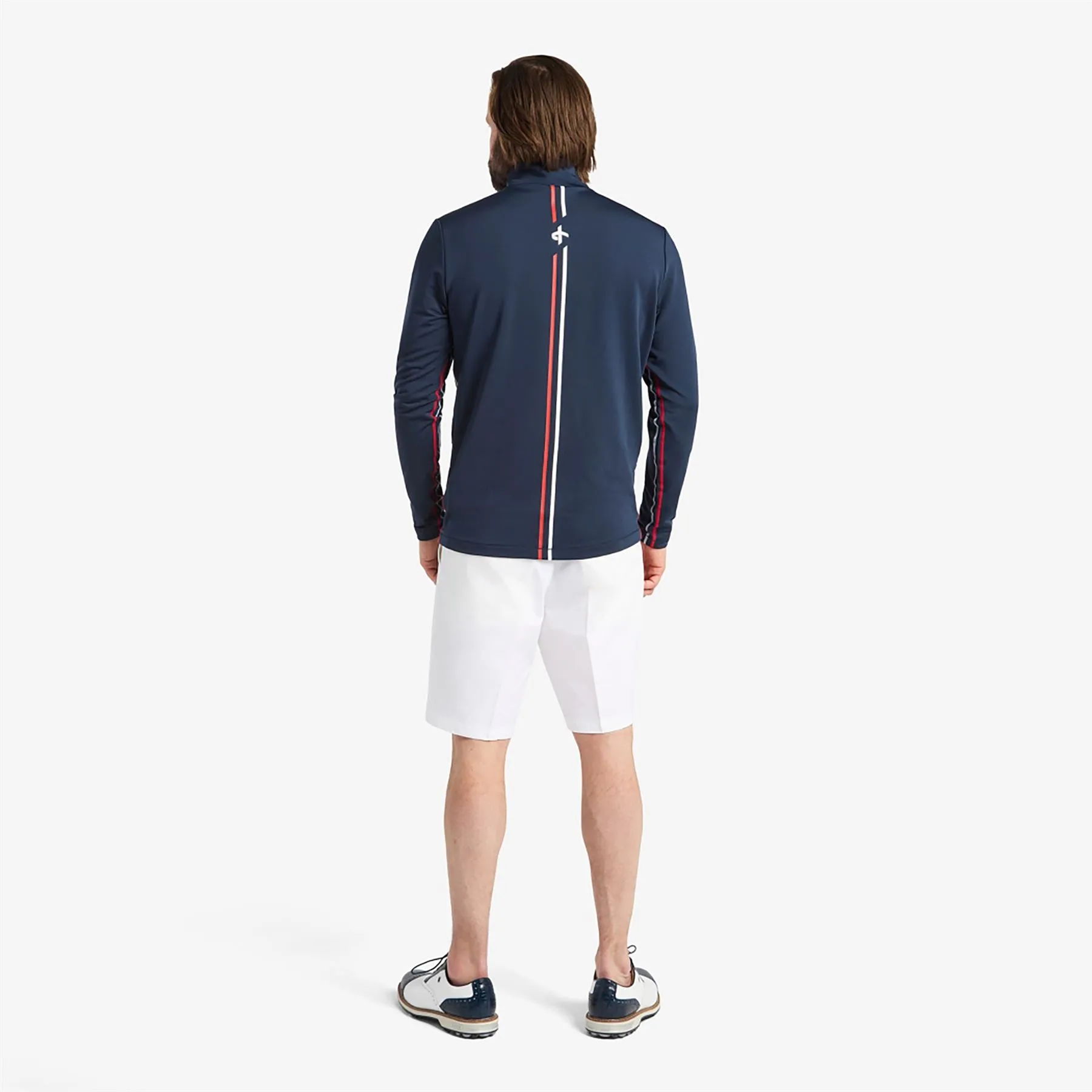 Athletic Half Zip Mid Layer Navy - SU24