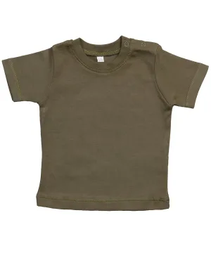 Baby T | Organic Camouflage Green