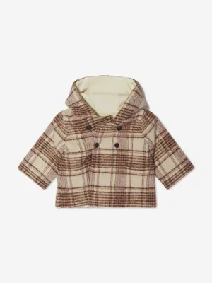 Bonpoint Baby Girls Checked Misha Coat