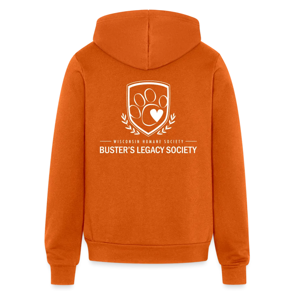 Buster's Legacy Society Bella   Canvas Full Zip Hoodie