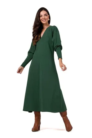 Chic Daytime Knit Maxi Dress