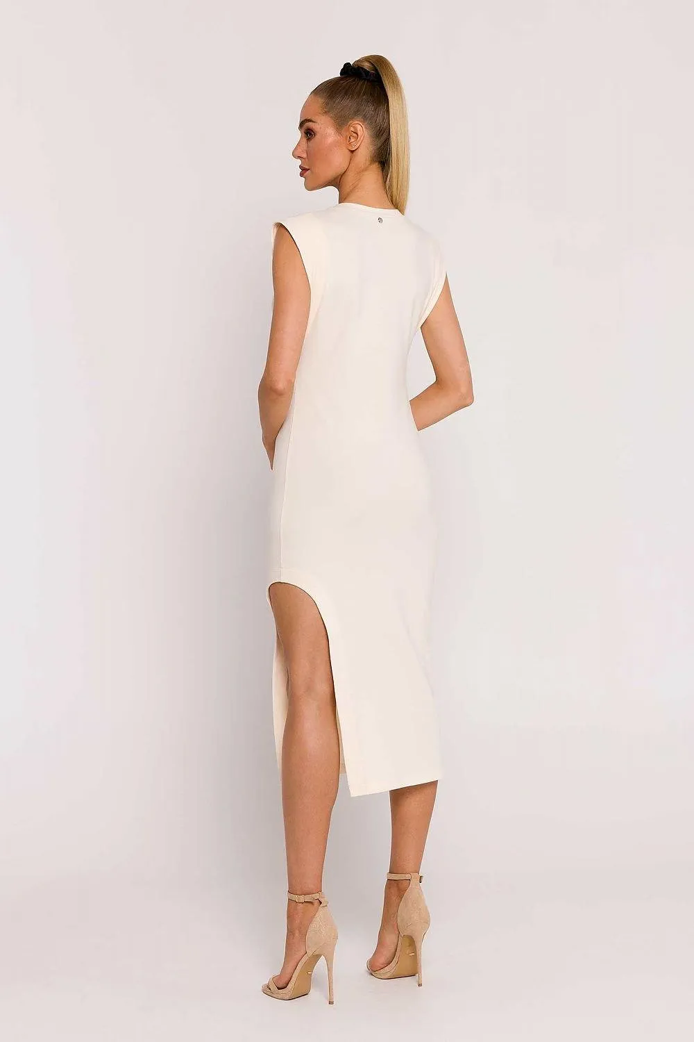 Chic Knitted Midi Elegance Dress