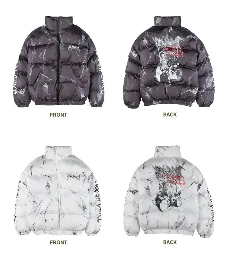 Confused Winter Puffer Jackets