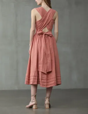 Cross Back Cocktail Dress