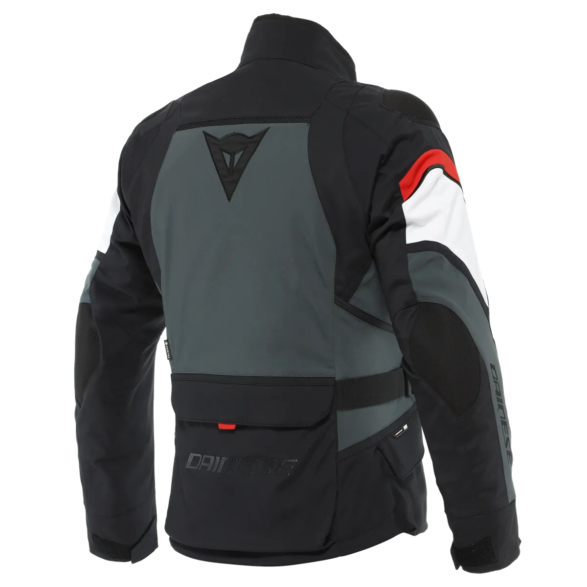 DAINESE CARVE MASTER 3 GORE-TEX BLACK/EBONY/LAVA RED TEXTILE JACKET