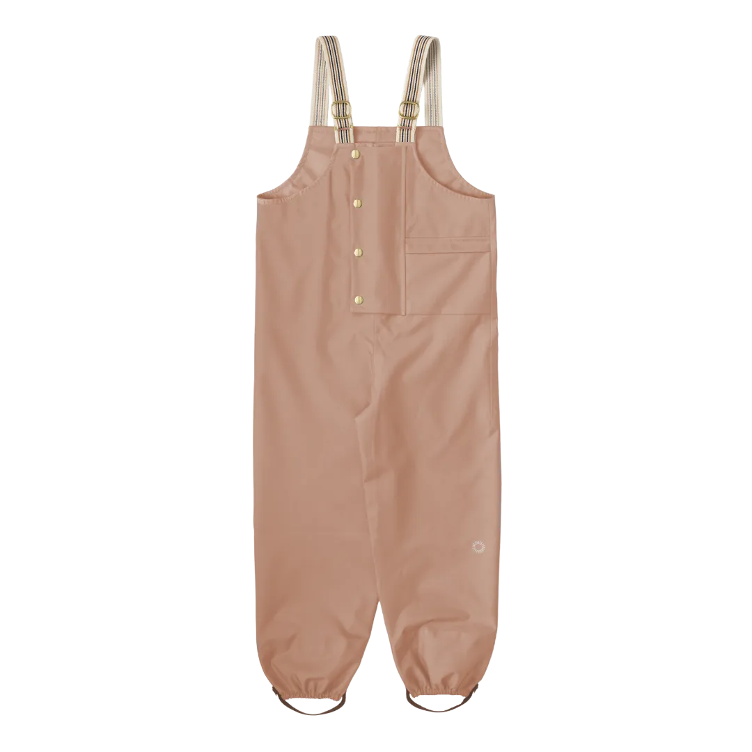 Dungaree Rain Pants - Beach Rose