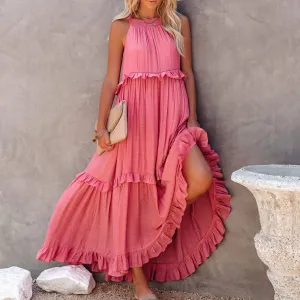 Elegant Irregular Cake Dress