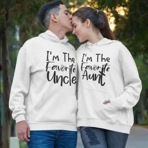 Favorite Aunt & Uncle Matching Outfit Set - Perfect Gifts For Aunts & Uncles