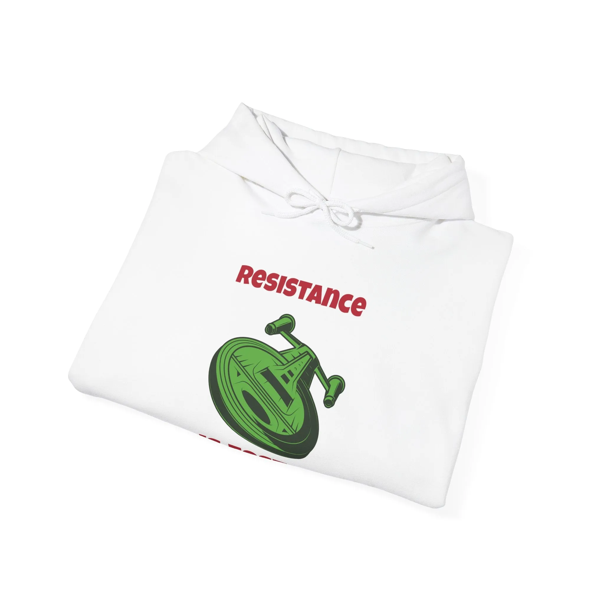 Festive Resistance Funny Christmas Unisex Hoodie