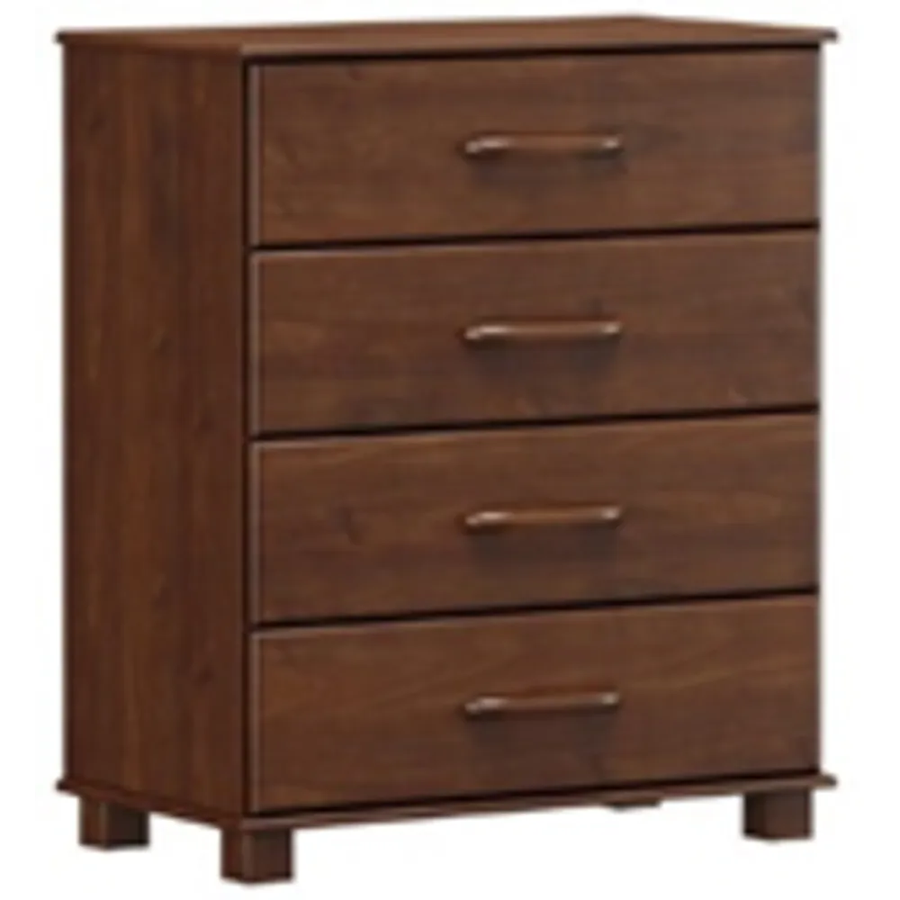 Finestra Ouro 4 Drawer Chest L842 x W430 x H1005mm Coffee No Warranty