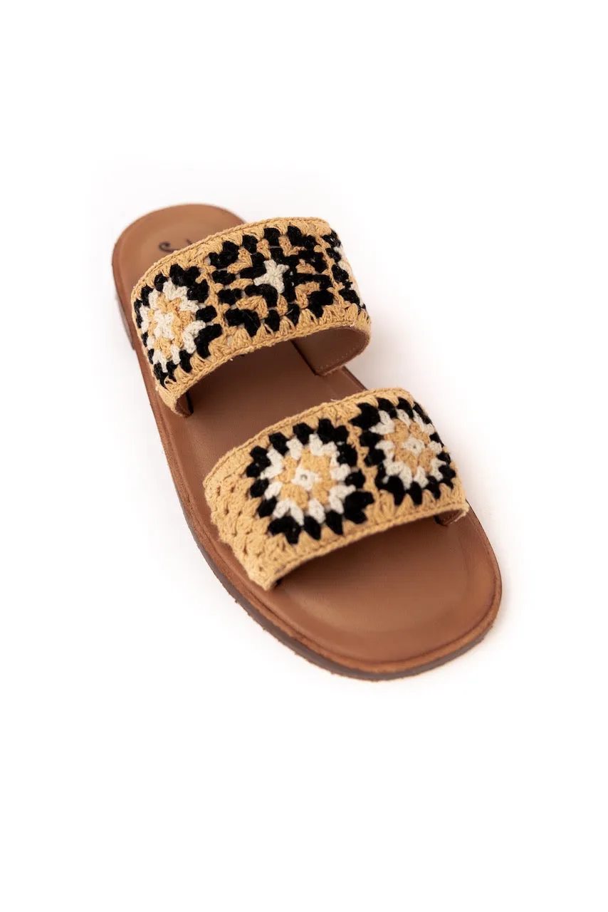 Free People Juliet Crocheted Slides