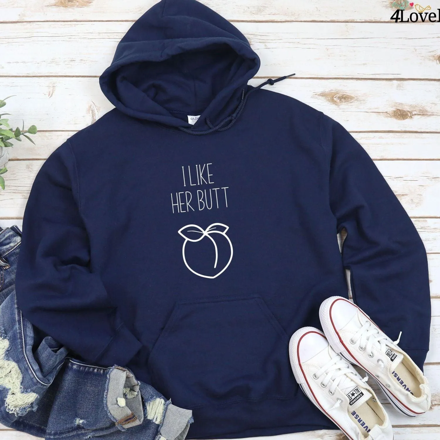 Funny Couples' Matching Outfits: "I Like Her Butt" & "I Like His Beard" Set!