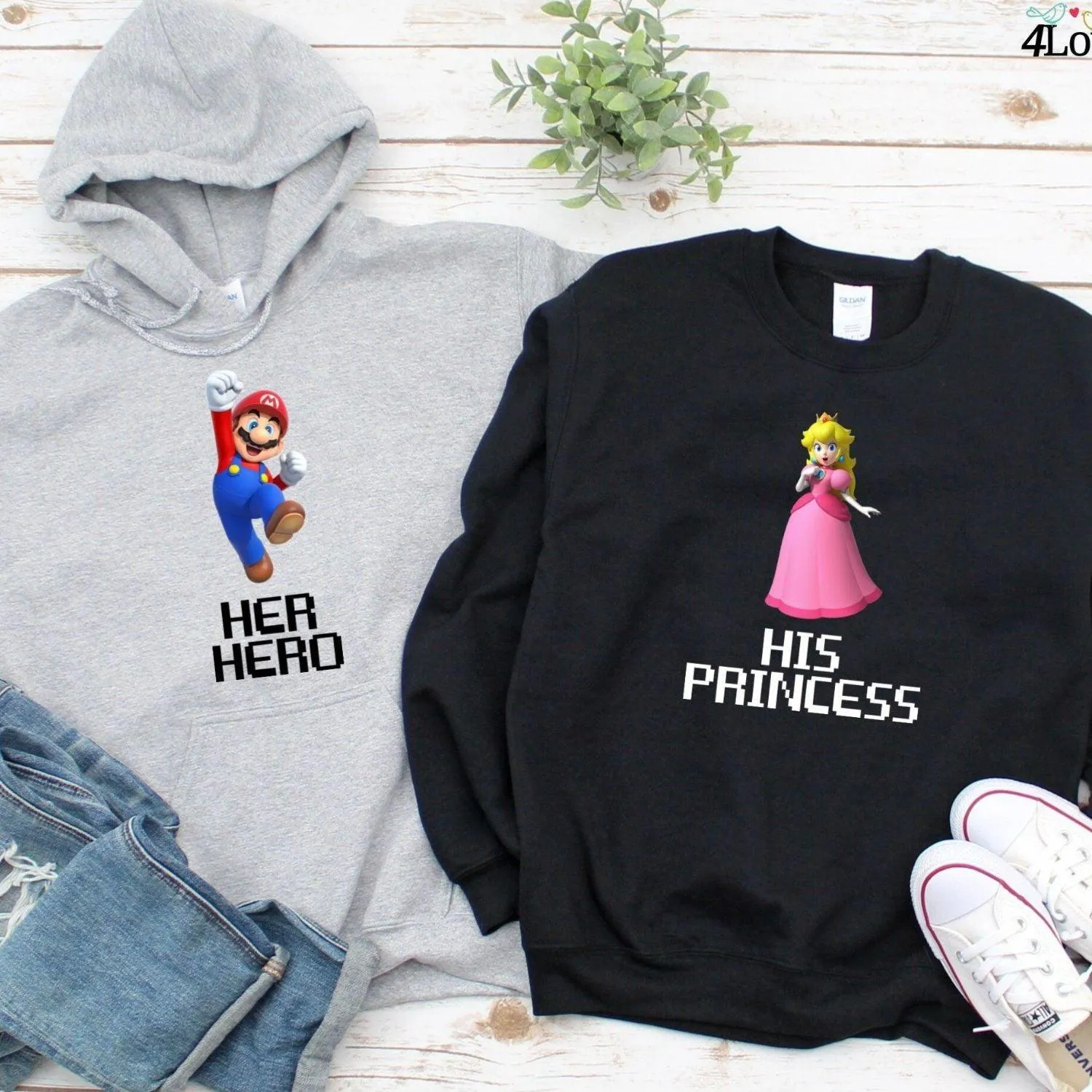 Her Hero, His Princess: Super Mario Matching Outfits for Gaming Couples