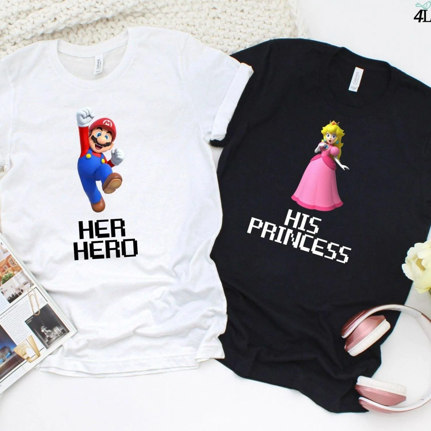 Her Hero, His Princess: Super Mario Matching Outfits for Gaming Couples