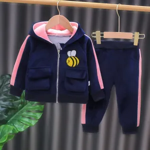 Kids Thick Hooded Jacket