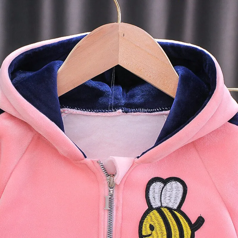 Kids Thick Hooded Jacket