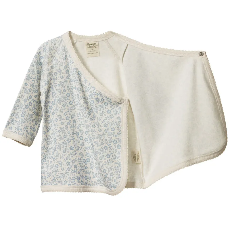 Nature Baby Kimono Jacket - Daisy Belle Blue