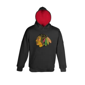 Outer Stuff Prime Basic Boys Hoody - Chicago Blackhawks