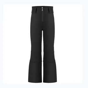 Poivre Blanc Girls Softshell Stretch Slim Ski Pants - Black