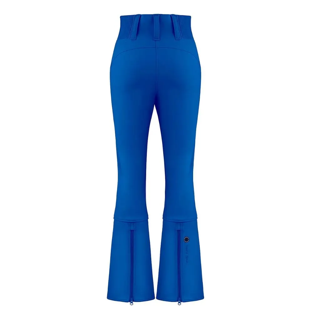 Poivre Blanc Womens Softshell Traditional Ski Pants - Acid Blue