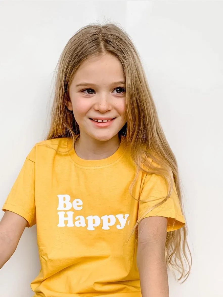 Positivitee - Be Happy - Yellow