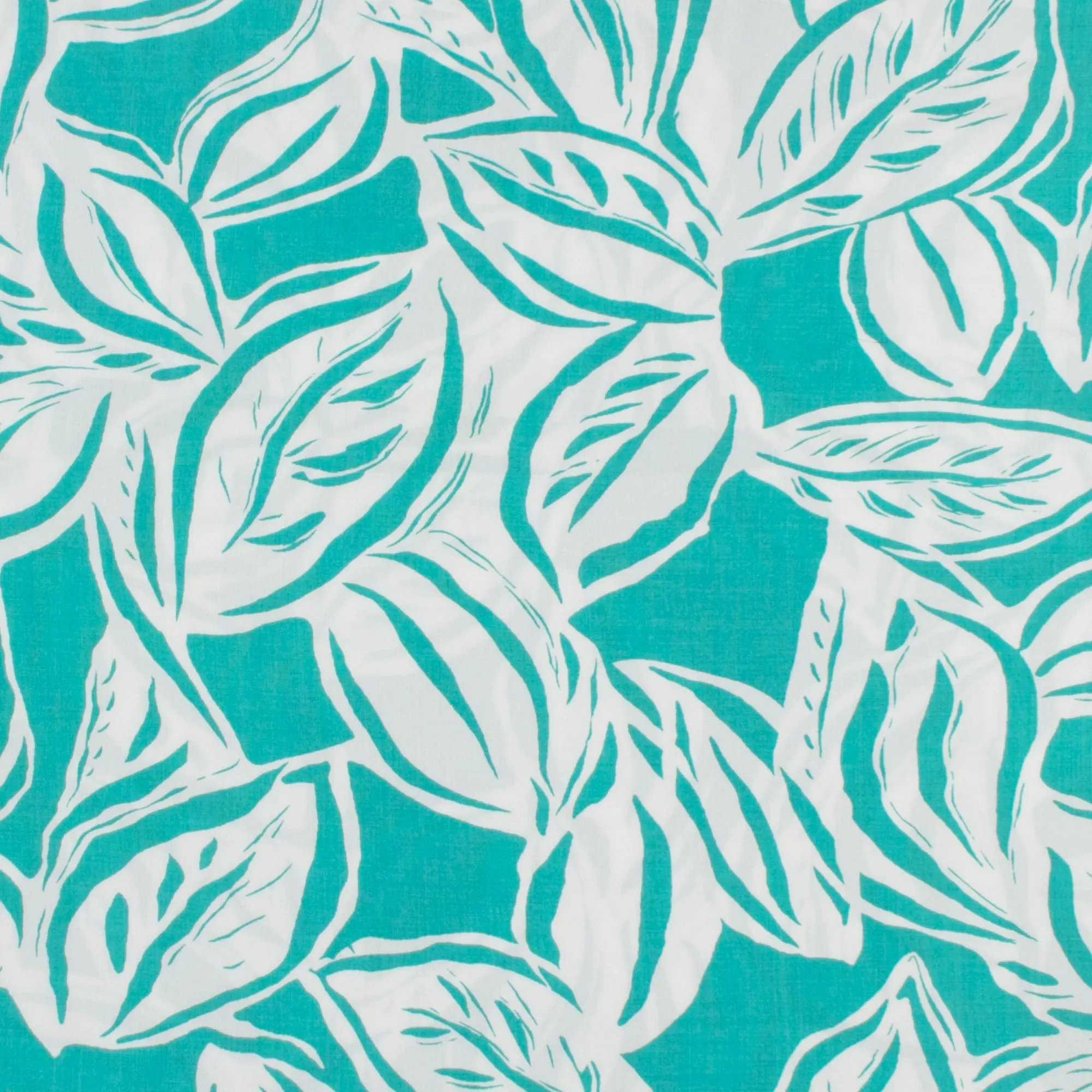 Printed Rayon Poplin - NATASHA - 008 - Aqua