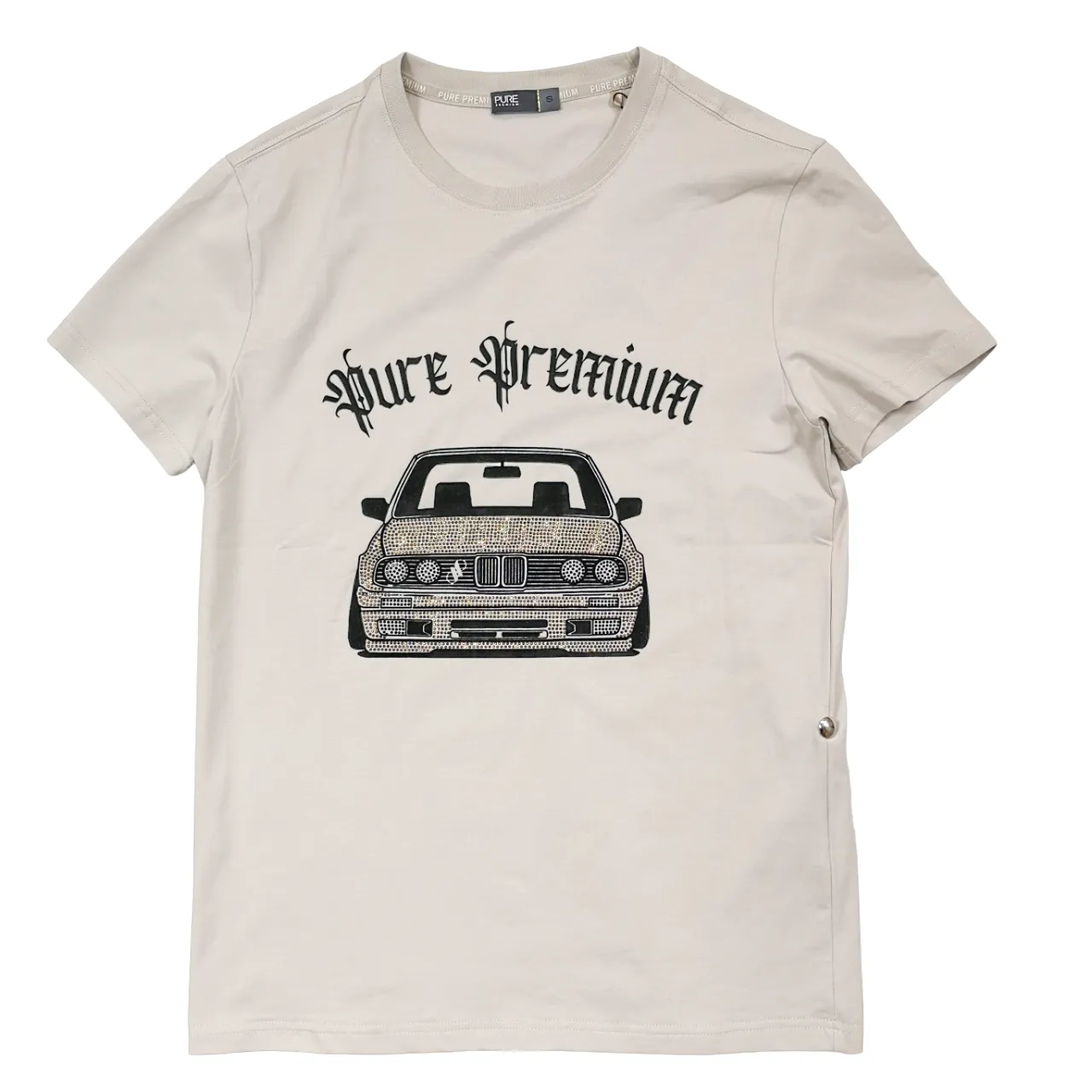 Pure Premium BMW E30 Gusheshe Cabrio Taupe T-Shirt