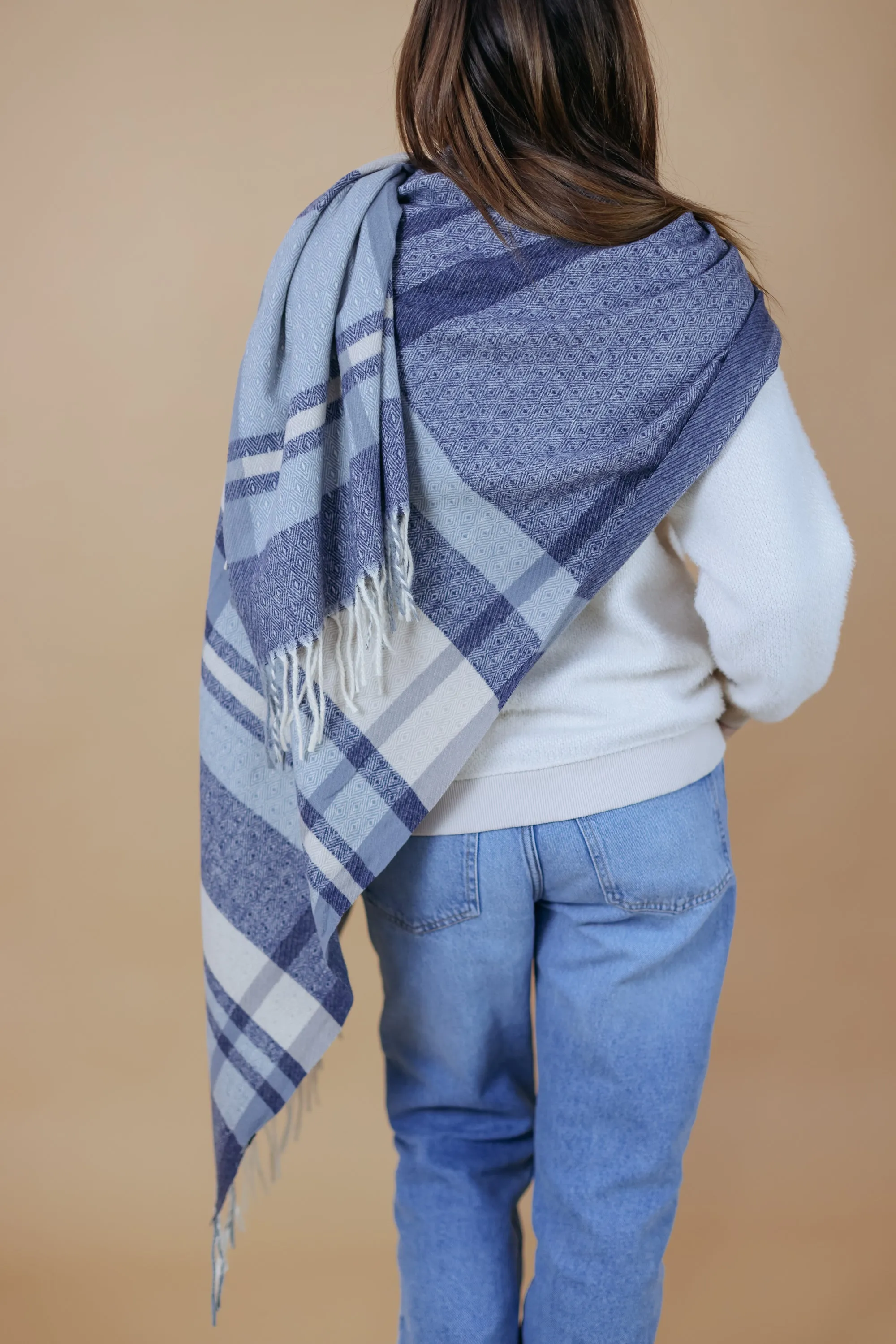 Scarf Cartmel Blue