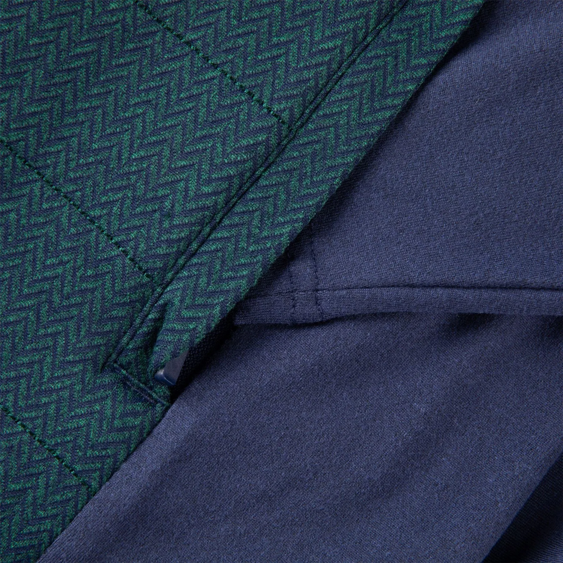 The Perry Insulated Fleece Jacket Pine Herringbone - AW23