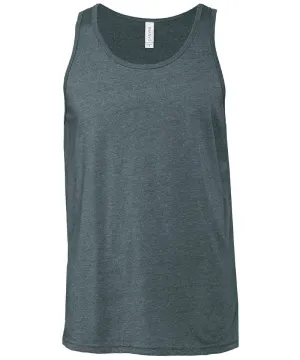 Unisex Jersey tank top | Heather Slate