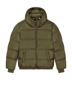 Unisex Puffer oversized jacket (STJU840) | British Khaki