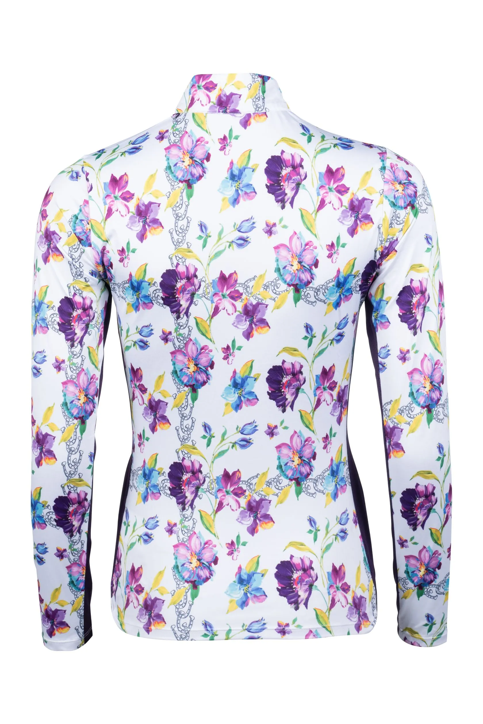 Women´s Functional Training Shirt Lilac Flower