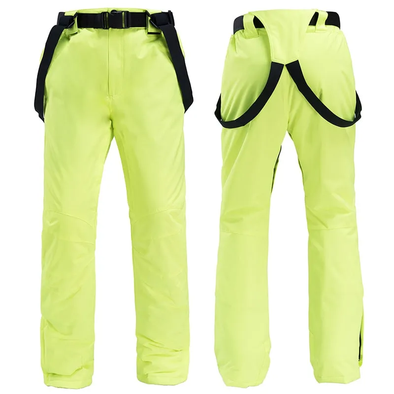 Women's Waterproof Winter Skye Outdoor Snow Pants Ski Bibs