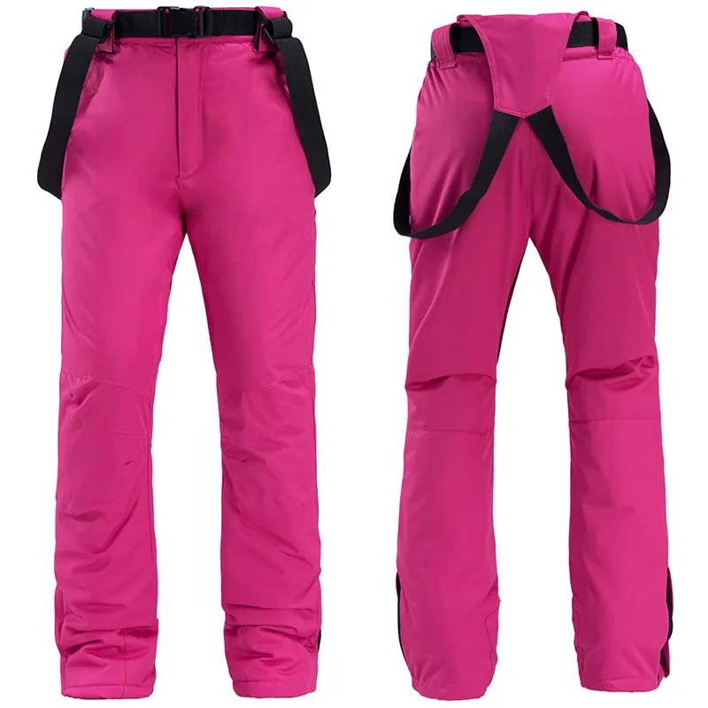 Women's Waterproof Winter Skye Outdoor Snow Pants Ski Bibs