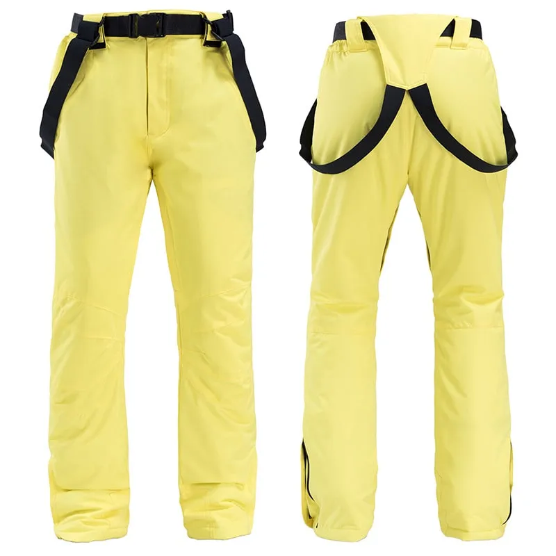 Women's Waterproof Winter Skye Outdoor Snow Pants Ski Bibs