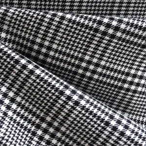 Woven Glen Plaid Black/Cream