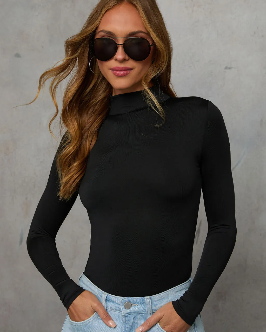 Wynie Mockneck Top